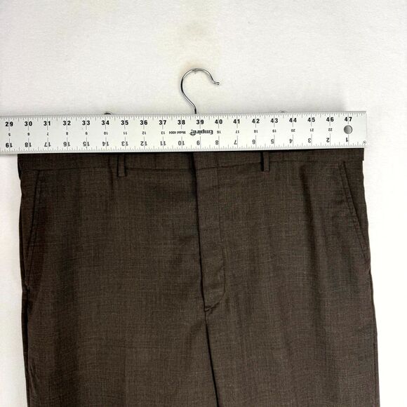 Palo Savino Wool Blend Dress Pants Bremen Trousers Mens Size 37‎ Reg Cut - Picture 12 of 12